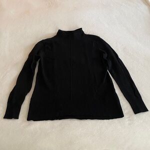 Black Banana Republic Mock Neck Sweater